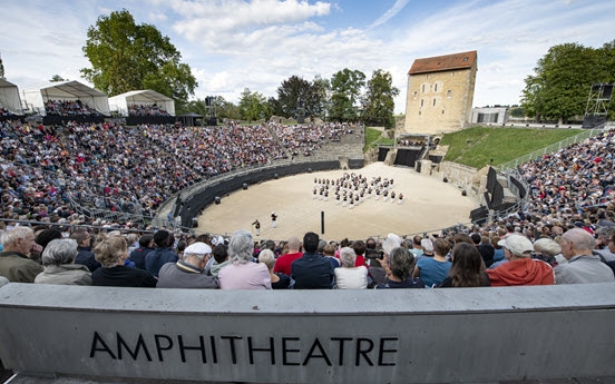 L’amphithéâtre d’Avenches (VD) accueille régulièrement des manifestations.