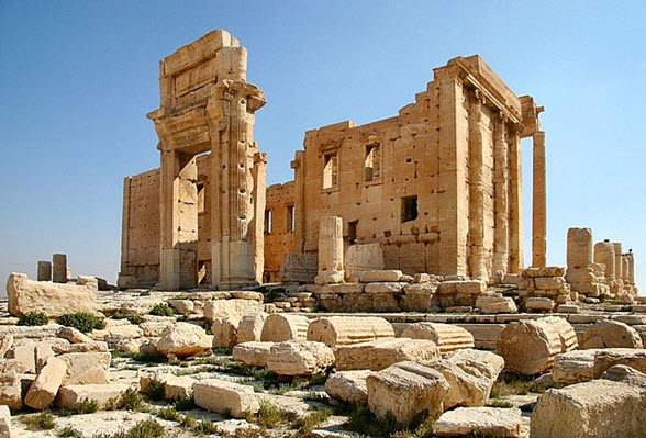 Baal-Tempel in Palmyra, Syrien