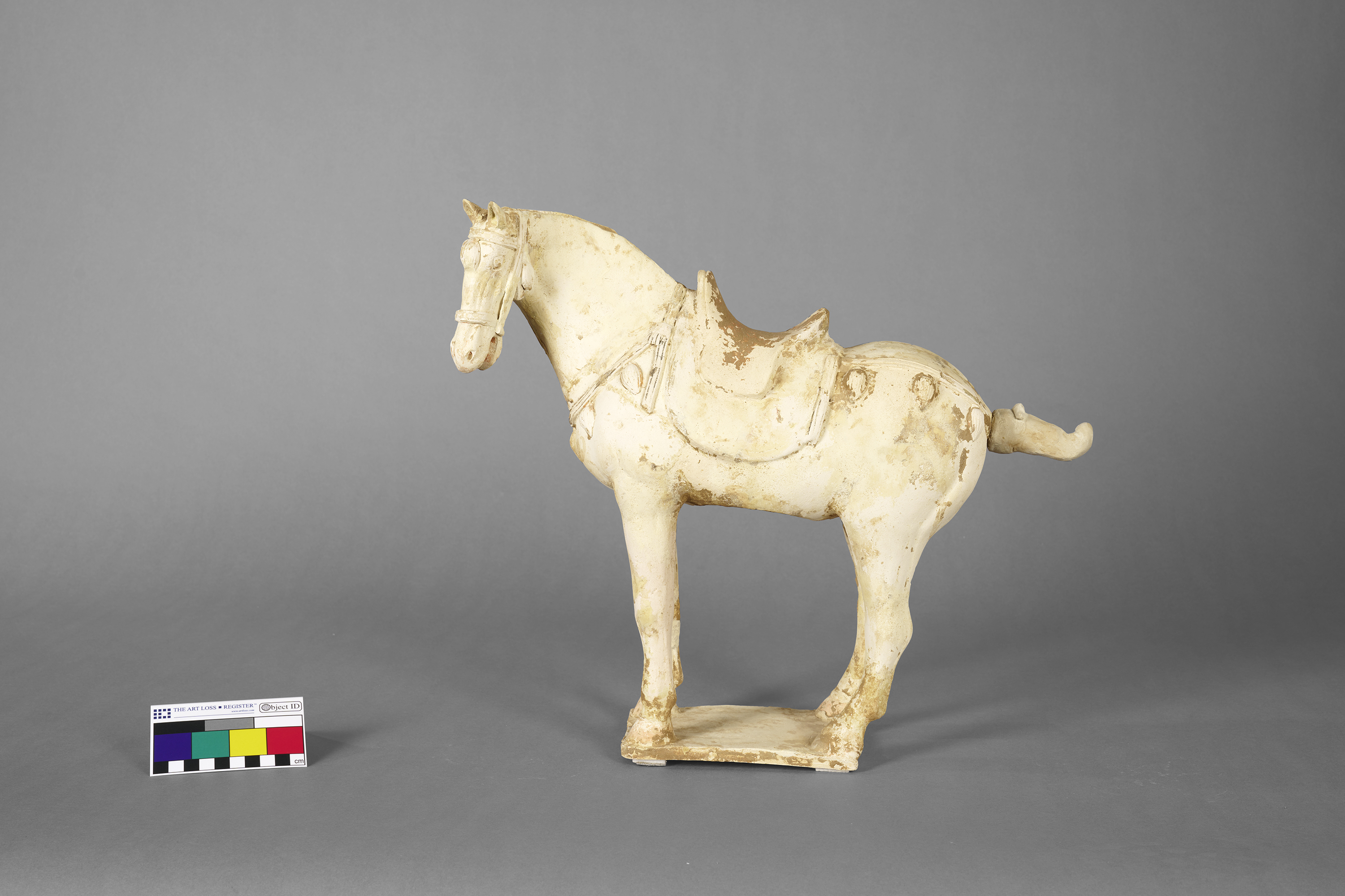 Pferdestatue Tang-Dynastie. Foto: Flurin Bertschinger, NB 