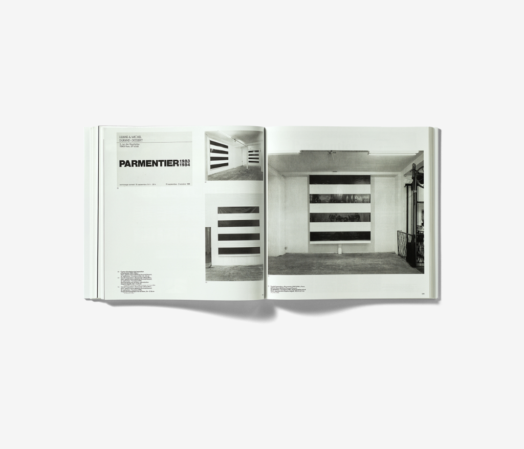 „Michel Parmentier“, Guy Massaux (design Typography Cabinet, Basel), Foto: Simon Schmid © BAK