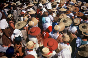 St.-Martins-Hüte, Fête des Vignerons à Vevey, 1999 © Philippe Pache / Confrérie des Vignerons