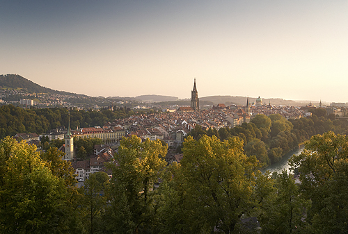 Berne from Rosengarten