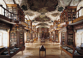St Gall monastery library