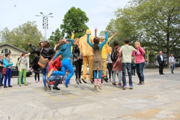 Tanzfest Haselbeck, Schlegel, Yellow Martina © Aline Feichtinger