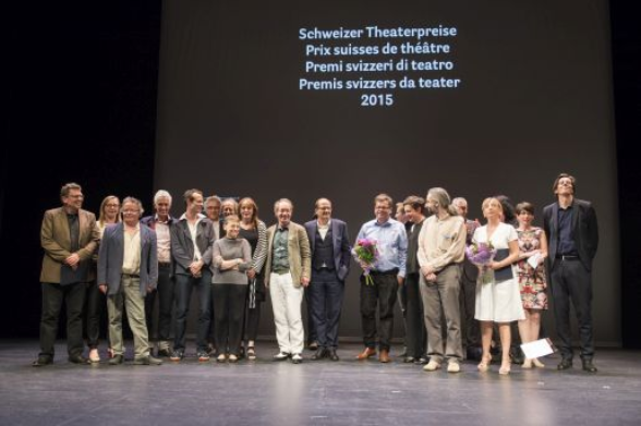 Winners Swiss Theatre Awards 2015 © FOC / Adrian Moser