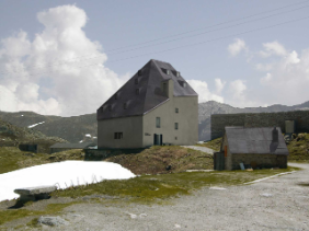 St Gotthard Hospice, North View © Miller & Maranta