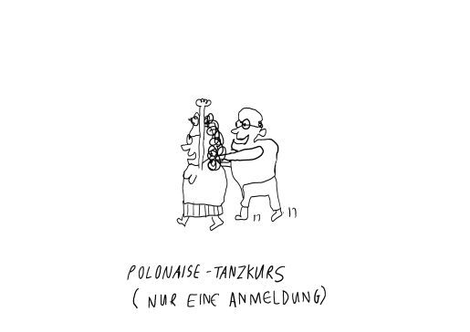 Pause ohne Ende: Polonaise Tanzkurs