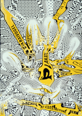 Ralph Schraivogel, Ralph Schraivogel – Plakate – Schule für Gestaltung Bern, poster, 1998 © Museum für Gestaltung Zürich, Plakatsammlung / Grafiksammlung ( Ralph Schraivogel )