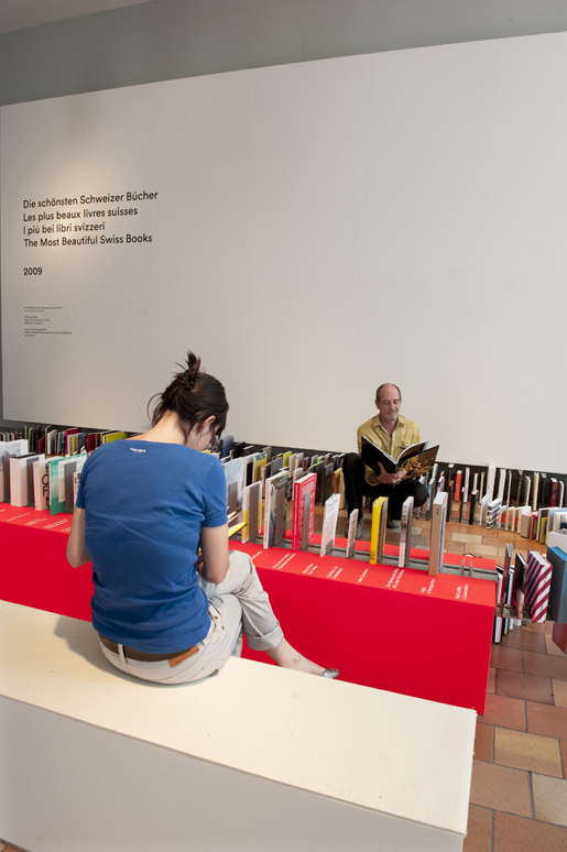 „Les plus beaux livres suisses 2009“, Museum für Gestaltung Zurich, du 13 juin au 4 juillet 2010, Photo: Regula Bearth, © ZHdK