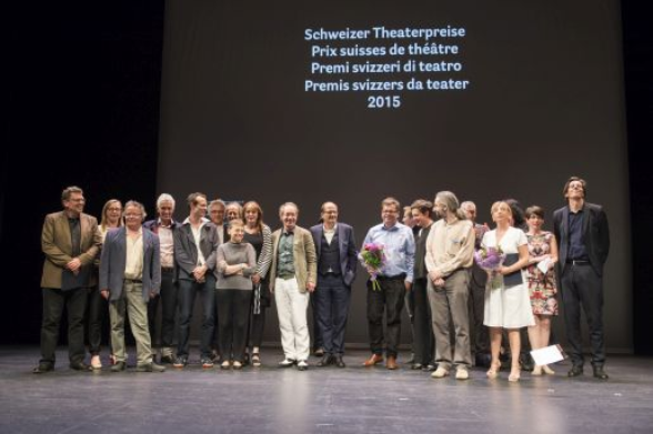 Lauréats Prix suisses de théâtre 2015 © OFC / Adrian Moser