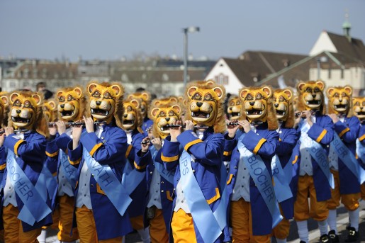 Clique dans le cortège © Markus Burla / Basler Fasnachts-Comité