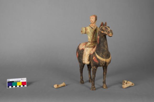 Statua equestre della dinastia Han. Foto: Flurin Bertschinger, BN