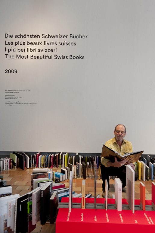 „I più bei libri svizzeri 2009“, Museum für Gestaltung Zurigo, dal 13 giugno al 4 luglio 2010, Foto: Regula Bearth, © ZHdK