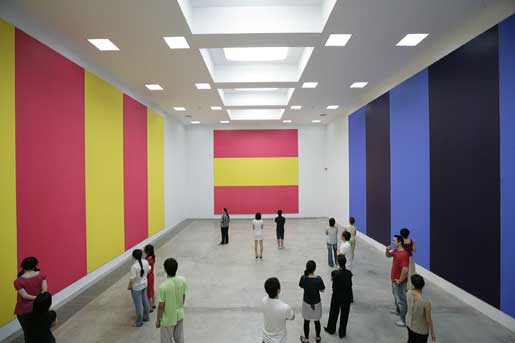 Olivier Mosset, Olivier Mosset, Installation view, 2008, Gallery Hyundai Company / doART Beijing