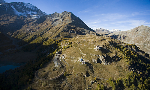 Ferrovia retica, alpe Grüm