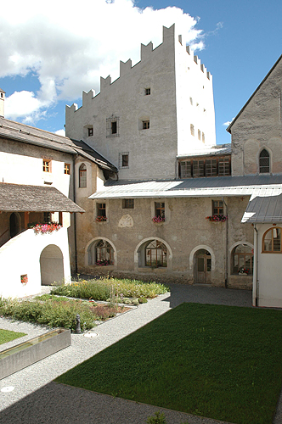 Müstair, chiostro settentrionale