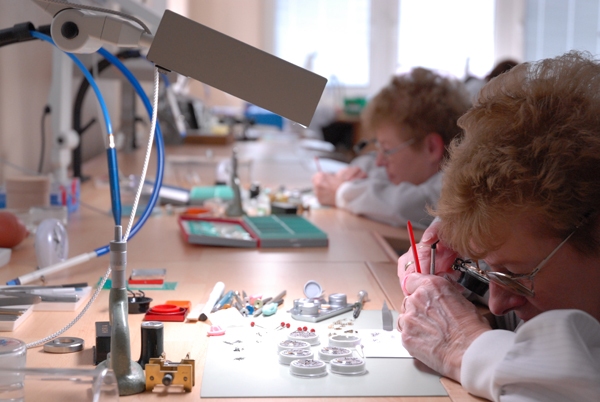 Atelier d’horlogers à La Chaux-de-Fonds © Villes de La Chaux-de-Fonds et du Locle, Aline Henchoz