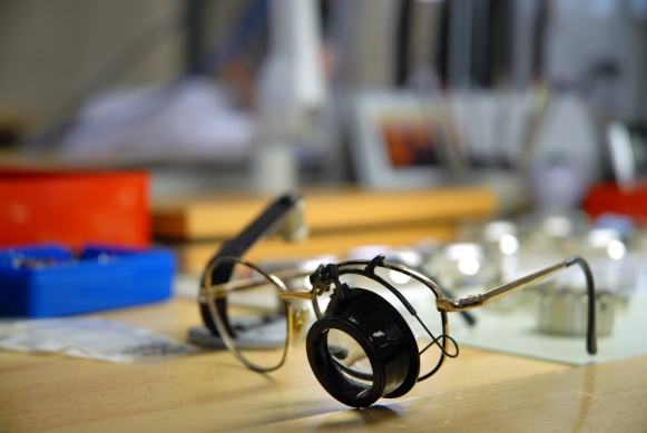 Migros, loupe d’horloger © Villes de La Chaux-de-Fonds et du Locle, Aline Henchoz